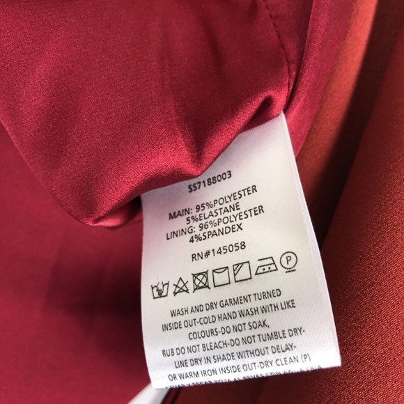 Style Stalker Ayden Skirt Rust Red Orange Sz XS - Picture 8 of 8